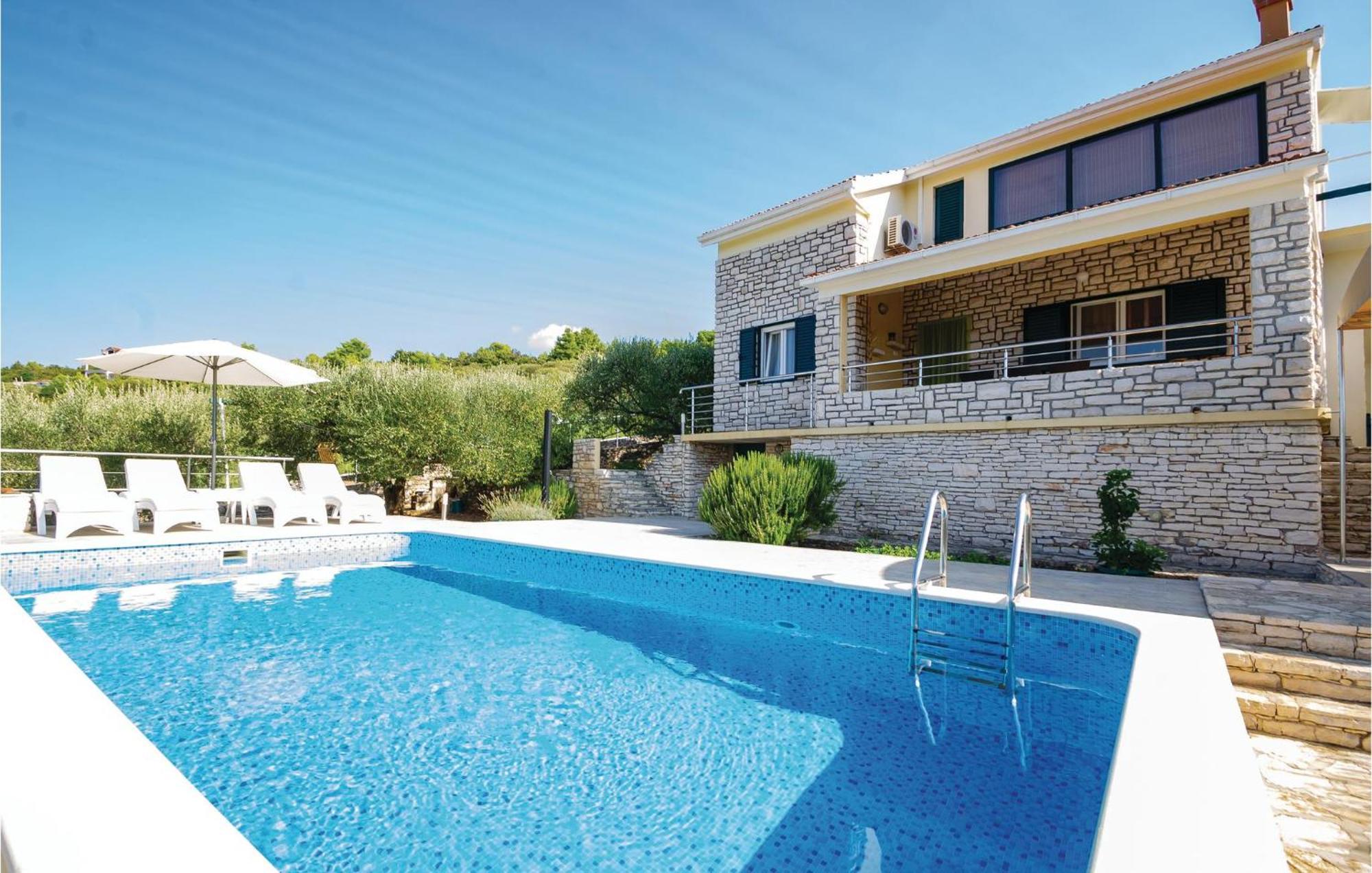 Nice Home In Tankaraca With House Sea View Vela Luka Zewnętrze zdjęcie